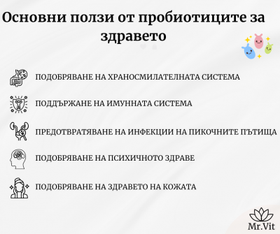 Пробиотици: Защо са важни за здравето на организма?